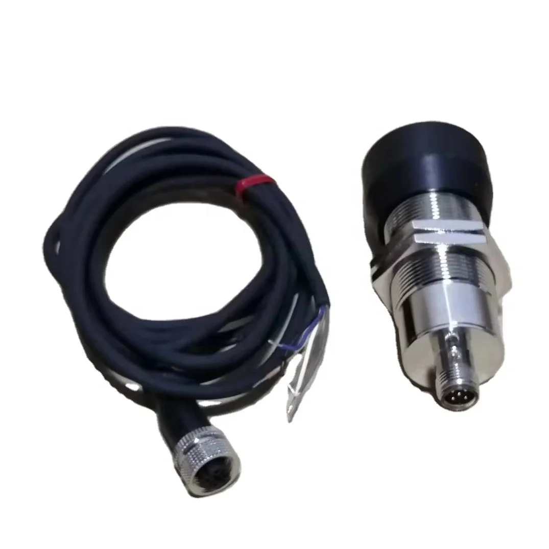 Sensor Ultrassônico Analógico e de Saídas, 12-24VDC, 10% Precisão, Detecção 50-6000mm, RS485