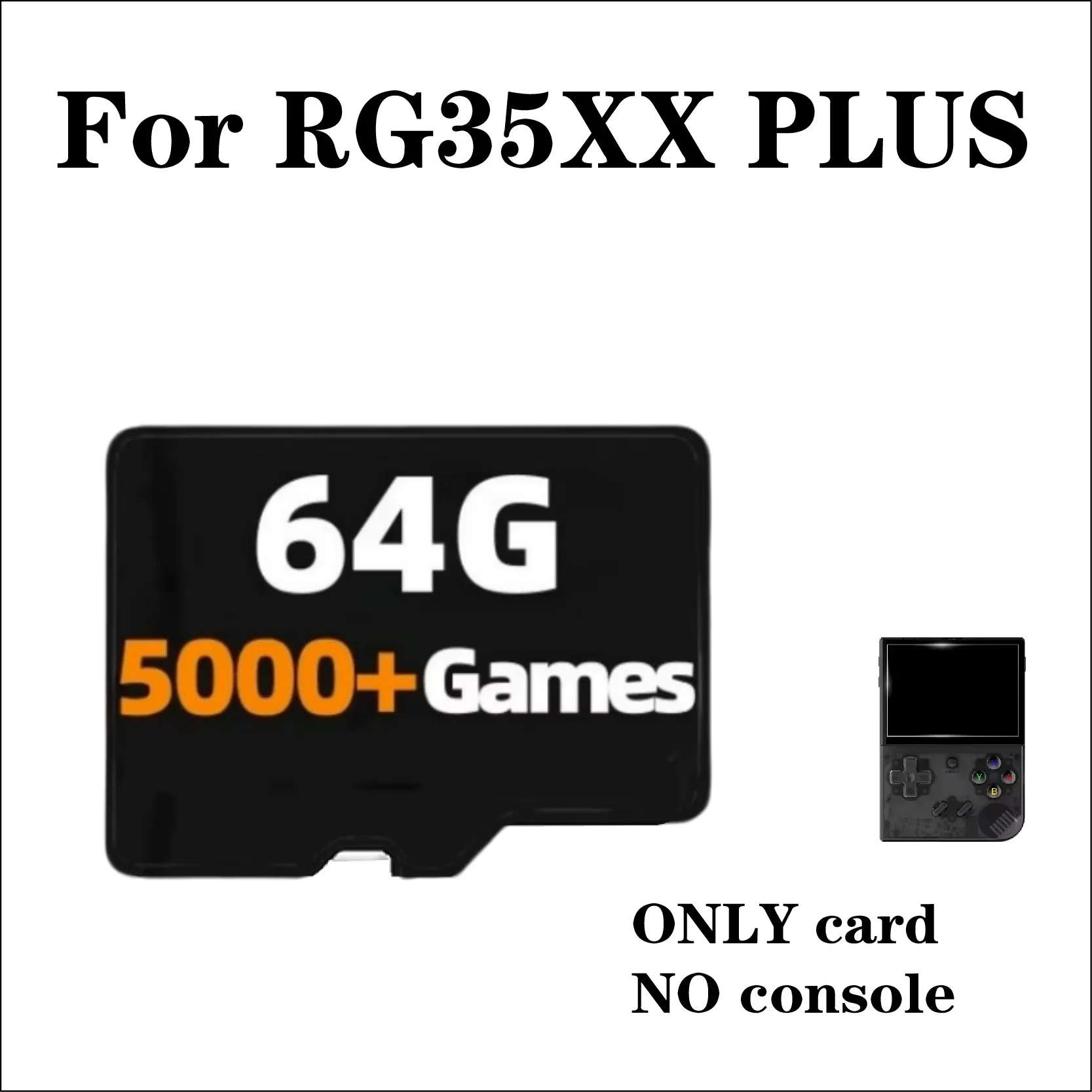 Para ANBERNIC RG35XX PLUS tarjeta de memoria 256G TF tarjeta PSP juegos consola de videojuegos preinstalar juegos Retro juegos precargados 300+