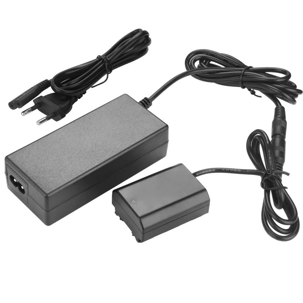 NP-FZ100 ZV-E1 Dummy Battery Continuous Power Supply AC Adapter for Sony Alpha A6600 A7IV A7SIII A7C A1 A7R3 A7R IV FX3 FX30