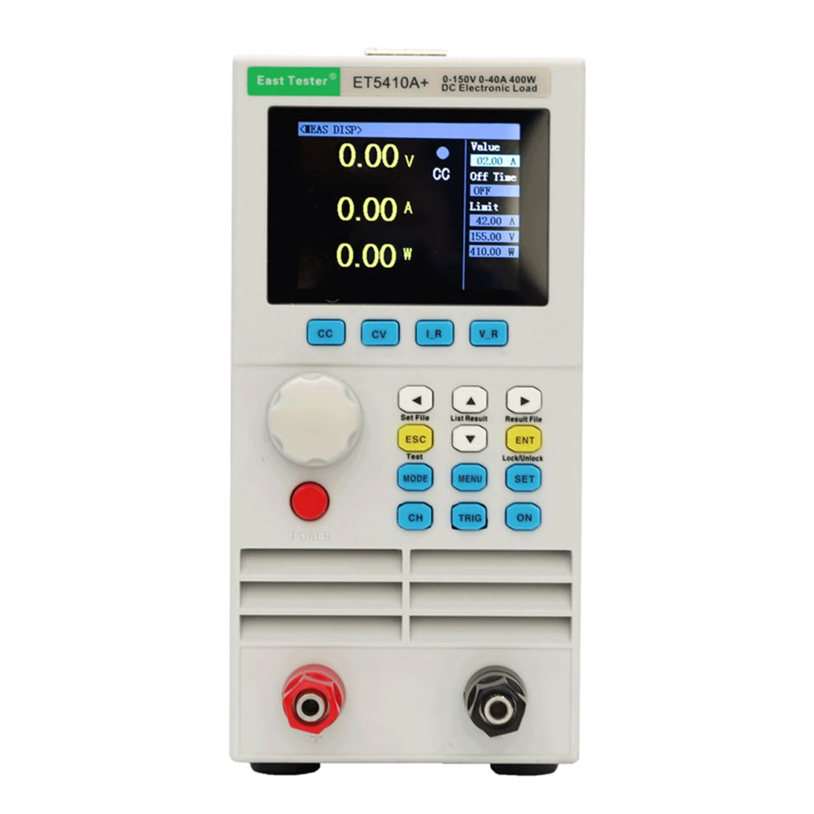 East Tester 400W 150V 40A High Performance Electronic Dc Load, Hybrid Battery Cell Load Tester ET5410