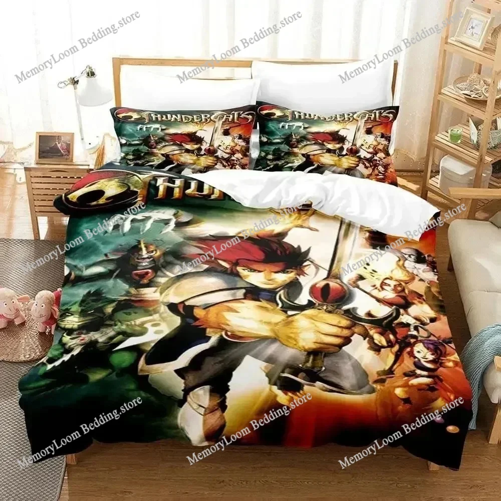 

3D Print Anime Thundercats Bedding Set Single Twin Full Queen King Size Bed Set Aldult Kid Bedroom Duvet Cover Sets
