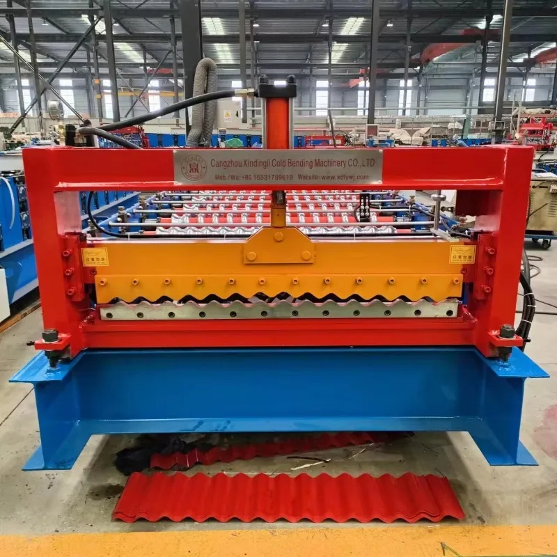 

Customized Corrugated Sheet Roll Forming Machine High Quality Metal Roll Forming Machine Roofing Sheet Making Machine