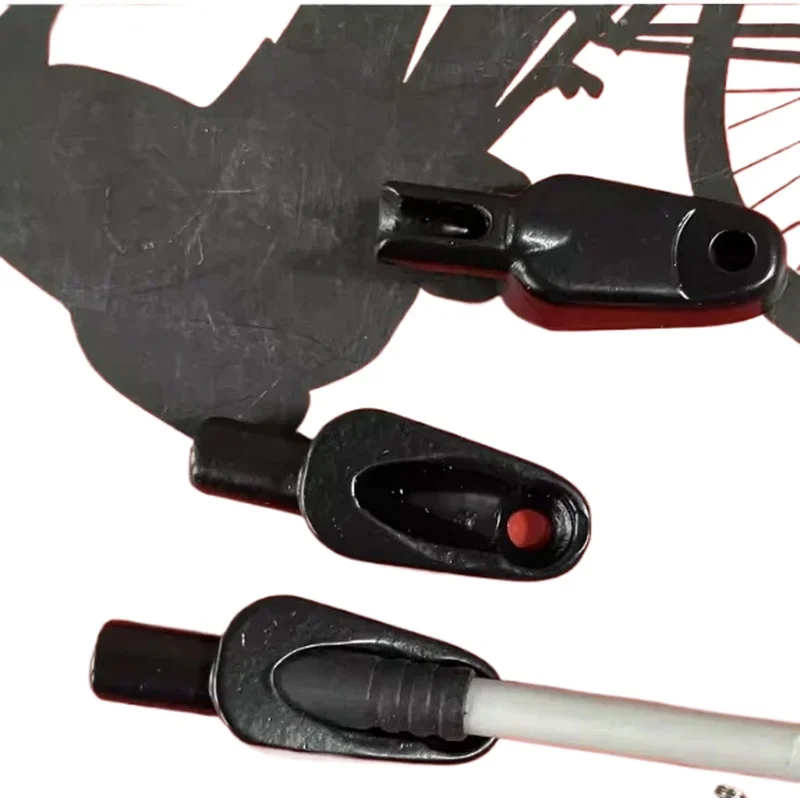 trek製自転車用、コントロールフリーク製ヘッドチューブケーブルガイド、ブレーキシフトケーブルガイド（ネジ付き）、2個入り-10個入り。