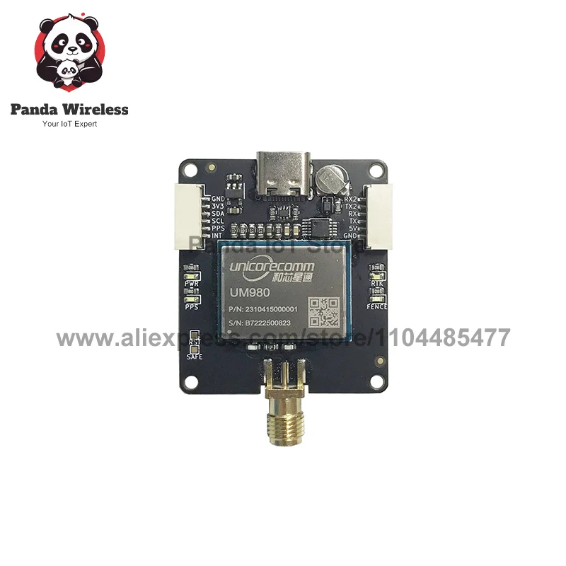 EM-980D3 UM980 RTK GNSS Module GPS BDS GLONASS Galileo For High-precision Deformation Smart Cities Automotive Systems Industrial