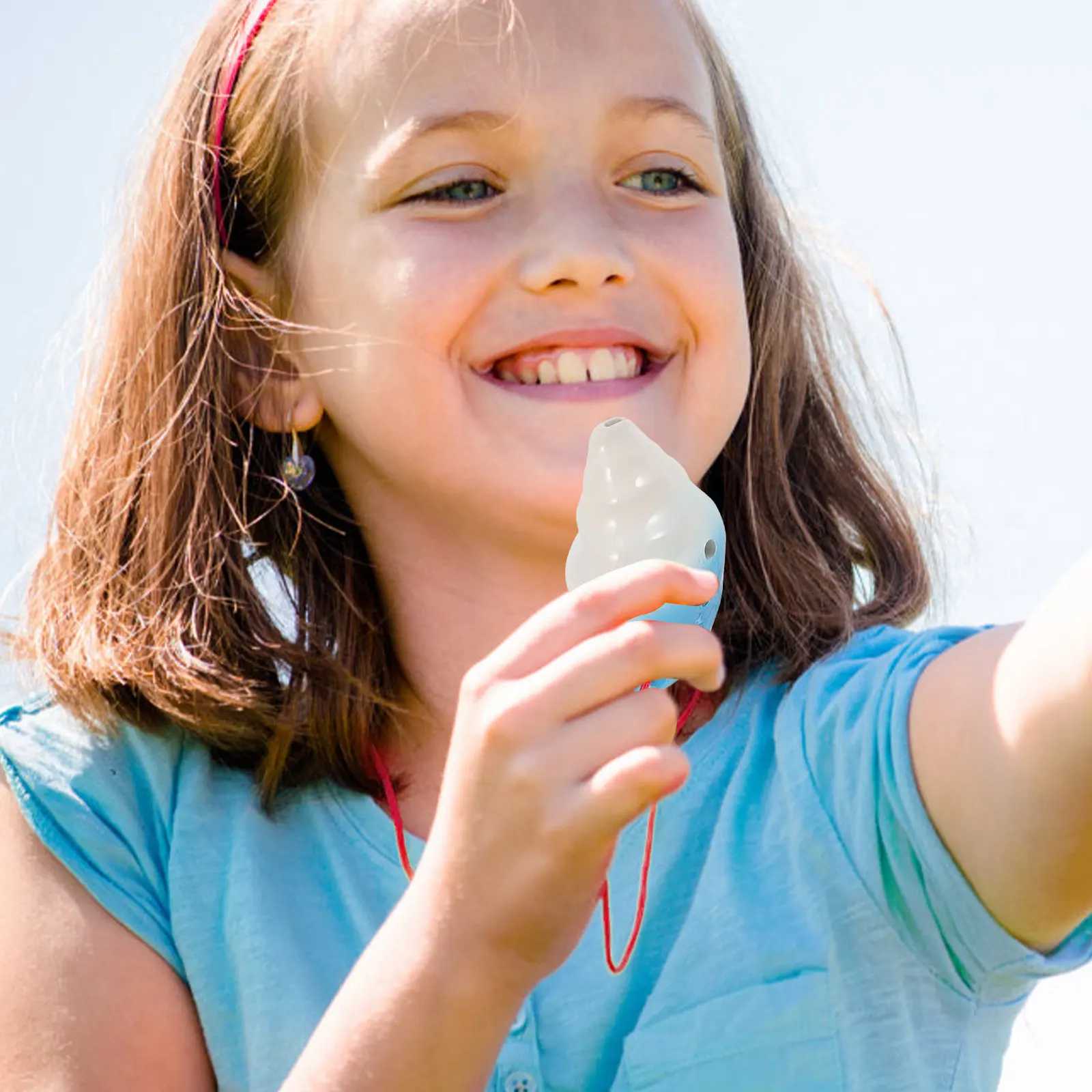 

Beginner Ocarina 6-Hole Ceramic Wind Instrument for and Adults Portable Music Practice Tool Ideal for Starter Players