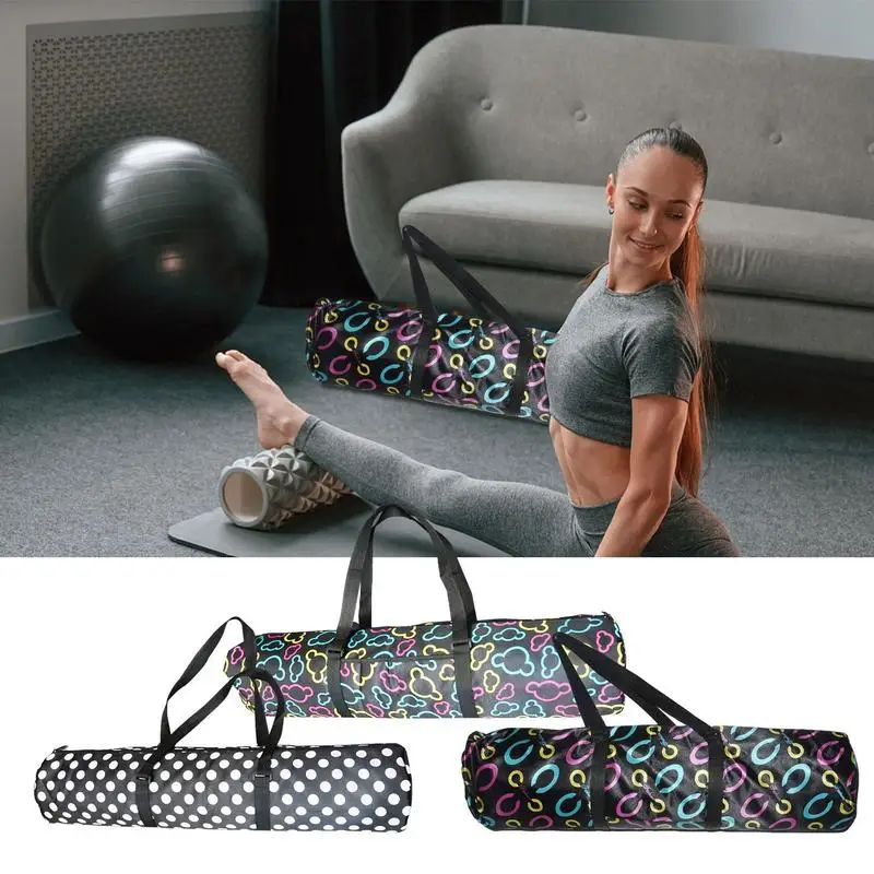 Yoga Mat Holder Bag Multifunctional Yoga Mat Straps For Carrying Yoga Carry Bag For Women Men With Storage Pockets And