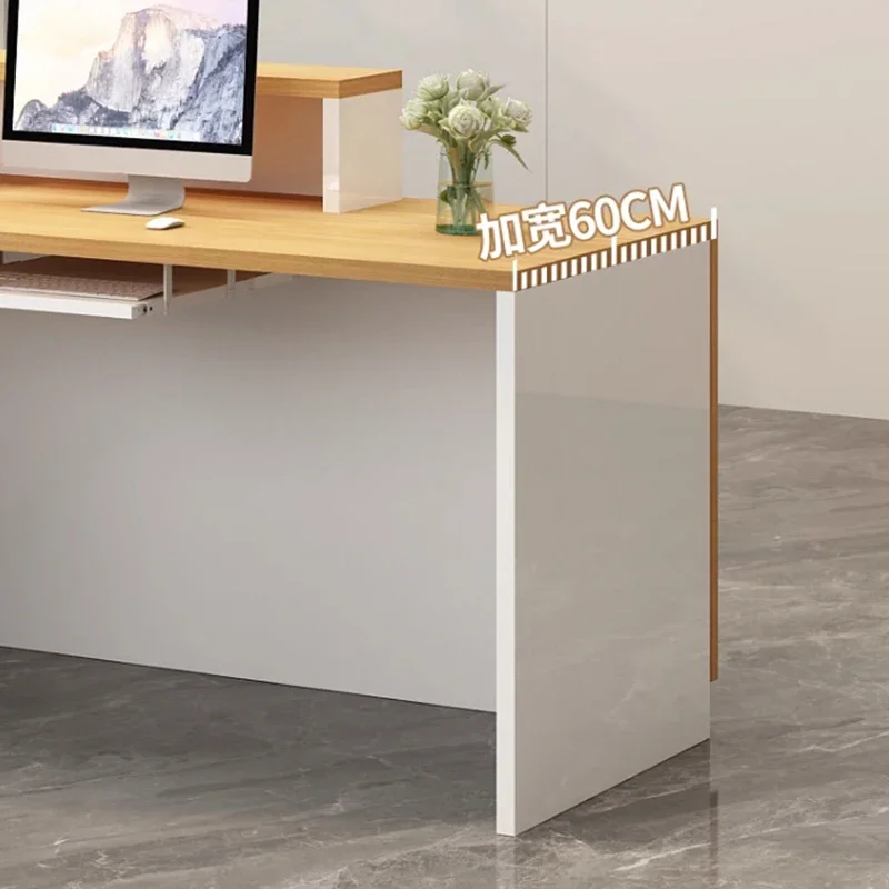customized  Reception Desks Salon Display Design Storage Reception Desks Trendy Luxury Mostrador Negocio Commercial Furniture
