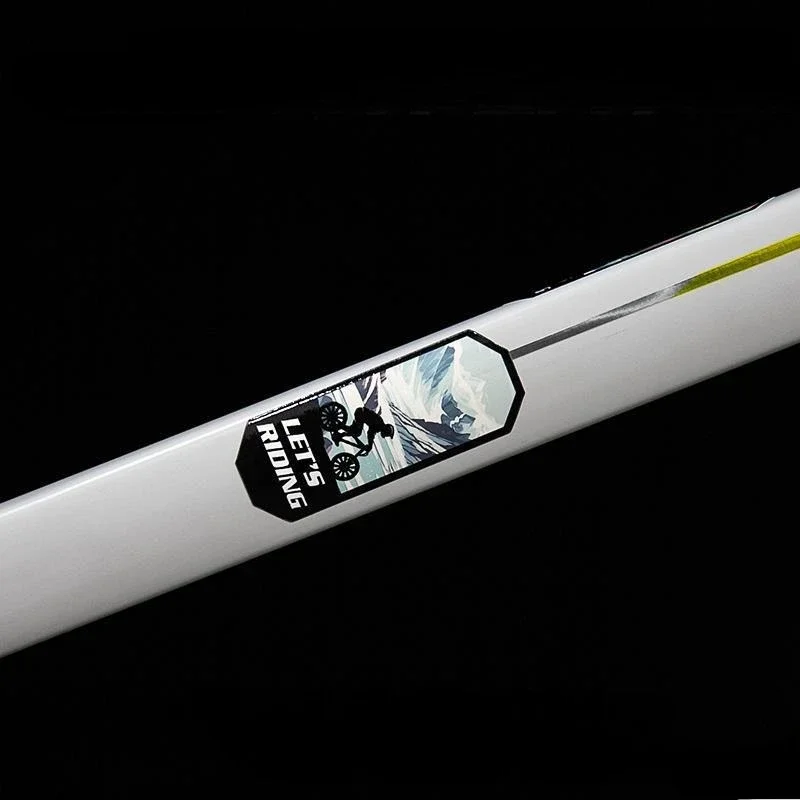2pcs/set Bicycle Crossbeam Sticker Bike Personalized Sticker Decoration Waterproof Protective Stickers Bicycle Stickers - view 3