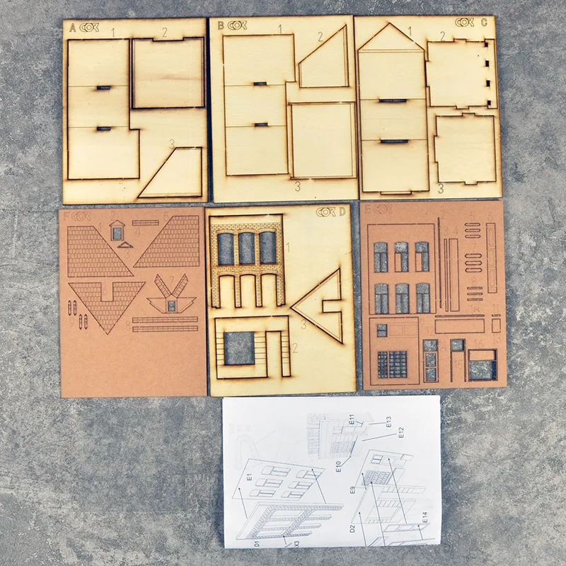 

Модульный сборный дом-модель: архитектурная модель жилого дома, комплект для сборки