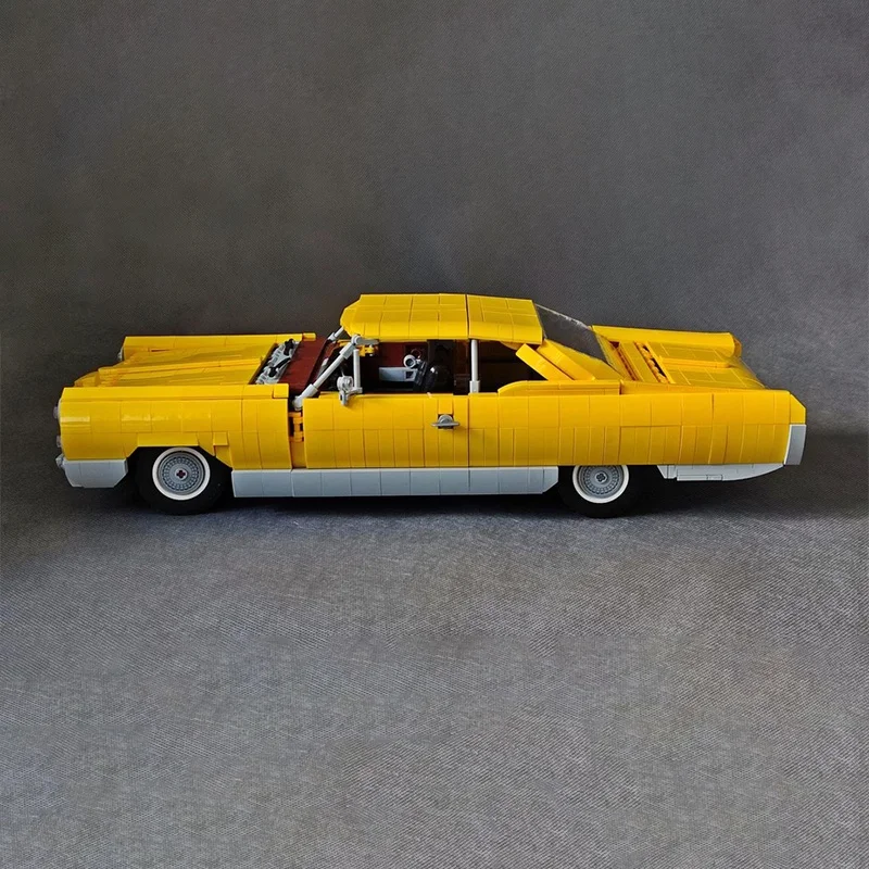 1661 Uds. MOC Pontiac Bonneville Creator modelo especializado bloques de construcción juguetes de arquitectura DIY regalos creativos de Navidad Idea ladrillo