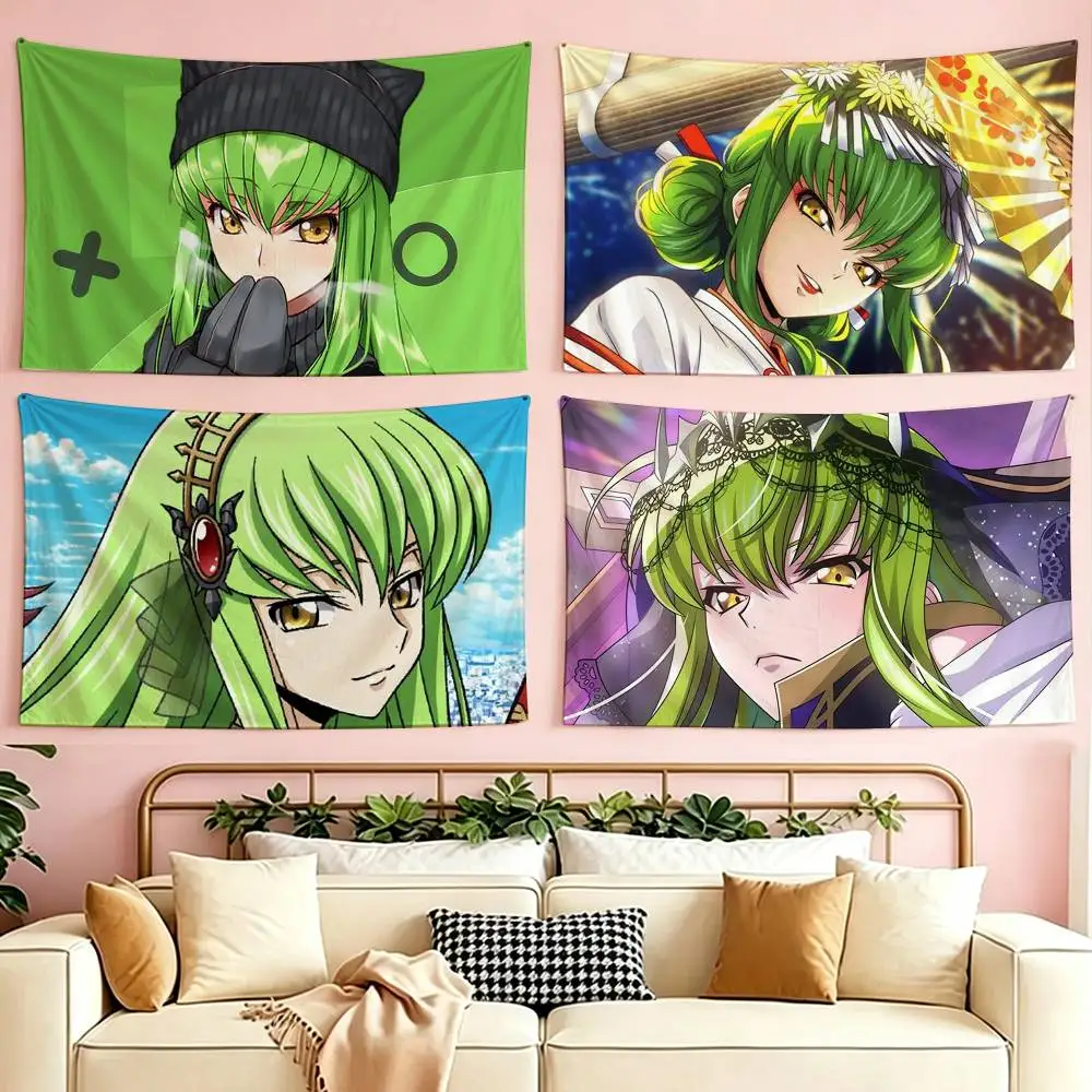 

Anime C-Code Geass-s flag Suitable For Party Club Outdoor Interior Wall Decoration Banner Fans Gift