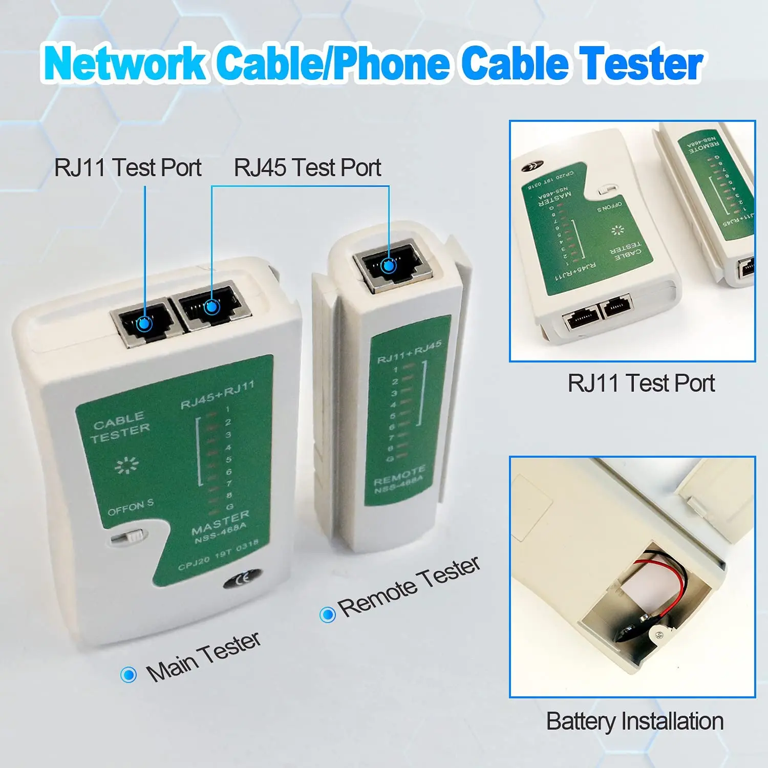 TEROW-2171 11-in-1Repair tool kit RJ45 RJ11 RJ12 CAT5 CAT5e Tragbare LAN Netzwerk Reparatur Tool Kit Utp Kabel Tester Zange Crimp