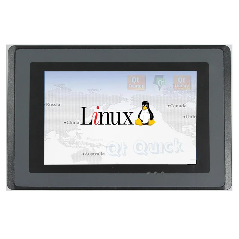 HMI touch screen panel pc Linux system hmi 5 inch lcd Monitor small pc hmi price