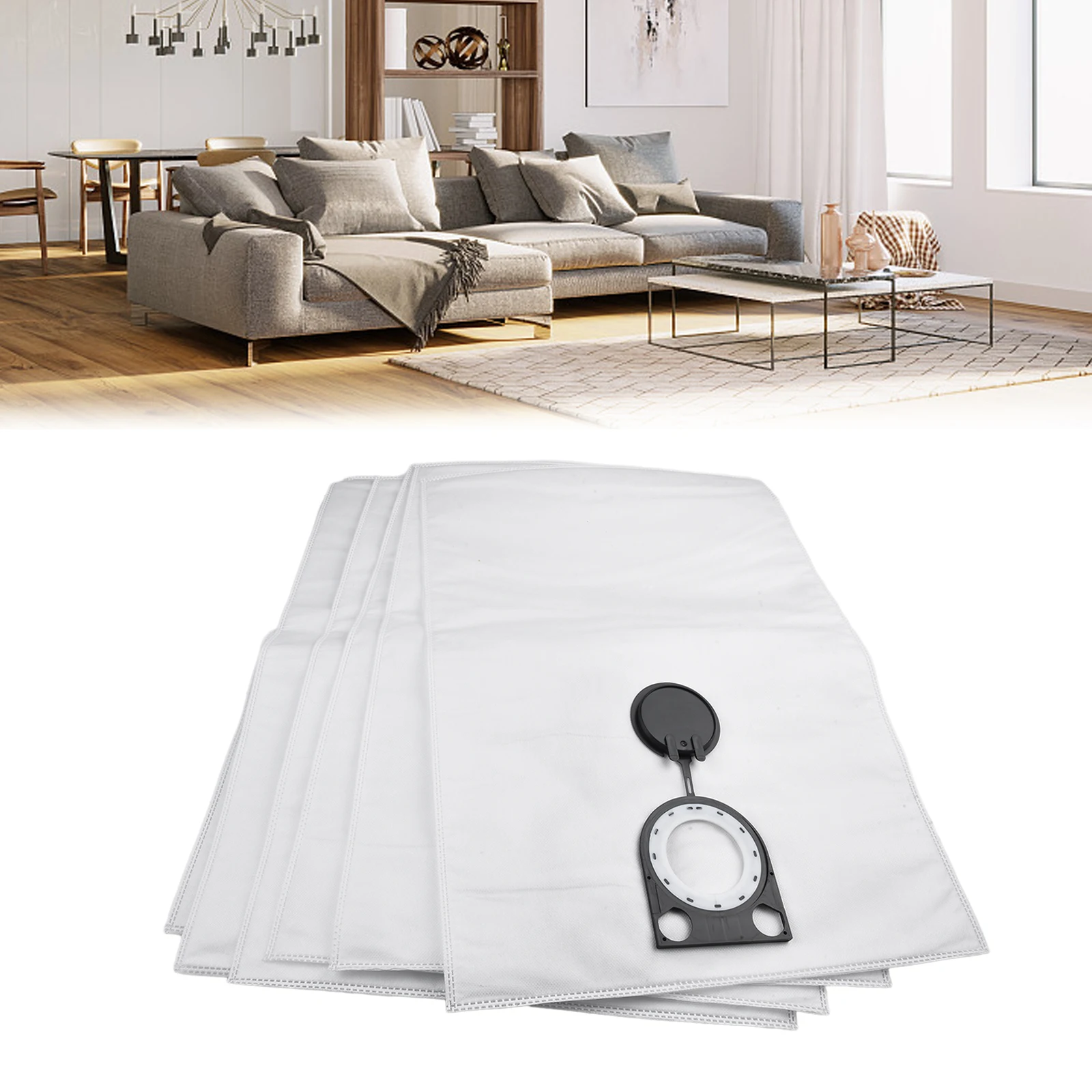 6 قطع أكياس غبار مرشحة مصنوعة من الصوف لـ Metabo لـ ASR 25 L لـ SC لـ ASR 2025 لـ ASR 35 وASR 50 L لـ SC