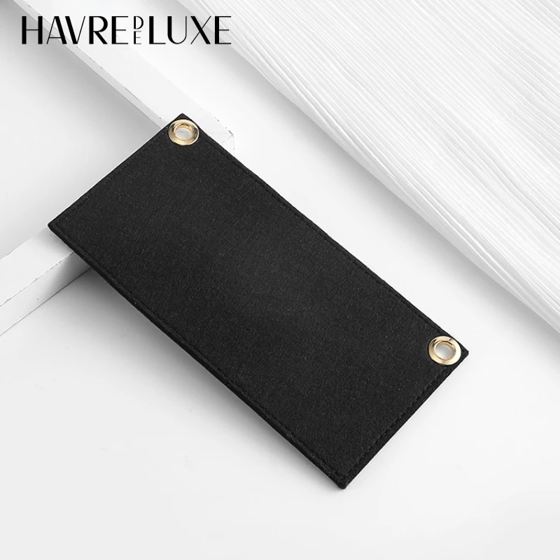 HAVREDELUXE Wallet Transformation Felt Liner Bag Transformation Messenger Chain Accessories Free Punch Card Bag Inner Bag