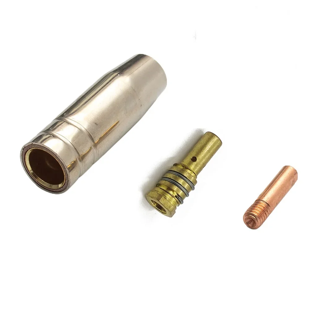 Soplete de soldadura MAG piezas, consumibles, boquilla de Gas, soporte de punta, accesorios para herramientas eléctricas de soldadura, 14 MIG-14AK