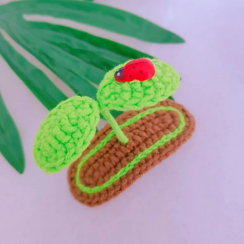 Mollette per bambini in lana lavorata a maglia Coniglio di cartone animato Forcine per bambine Cucciolo di gatto Fermaglio per capelli per bambini Accessori per capelli per toelettatura per bambini