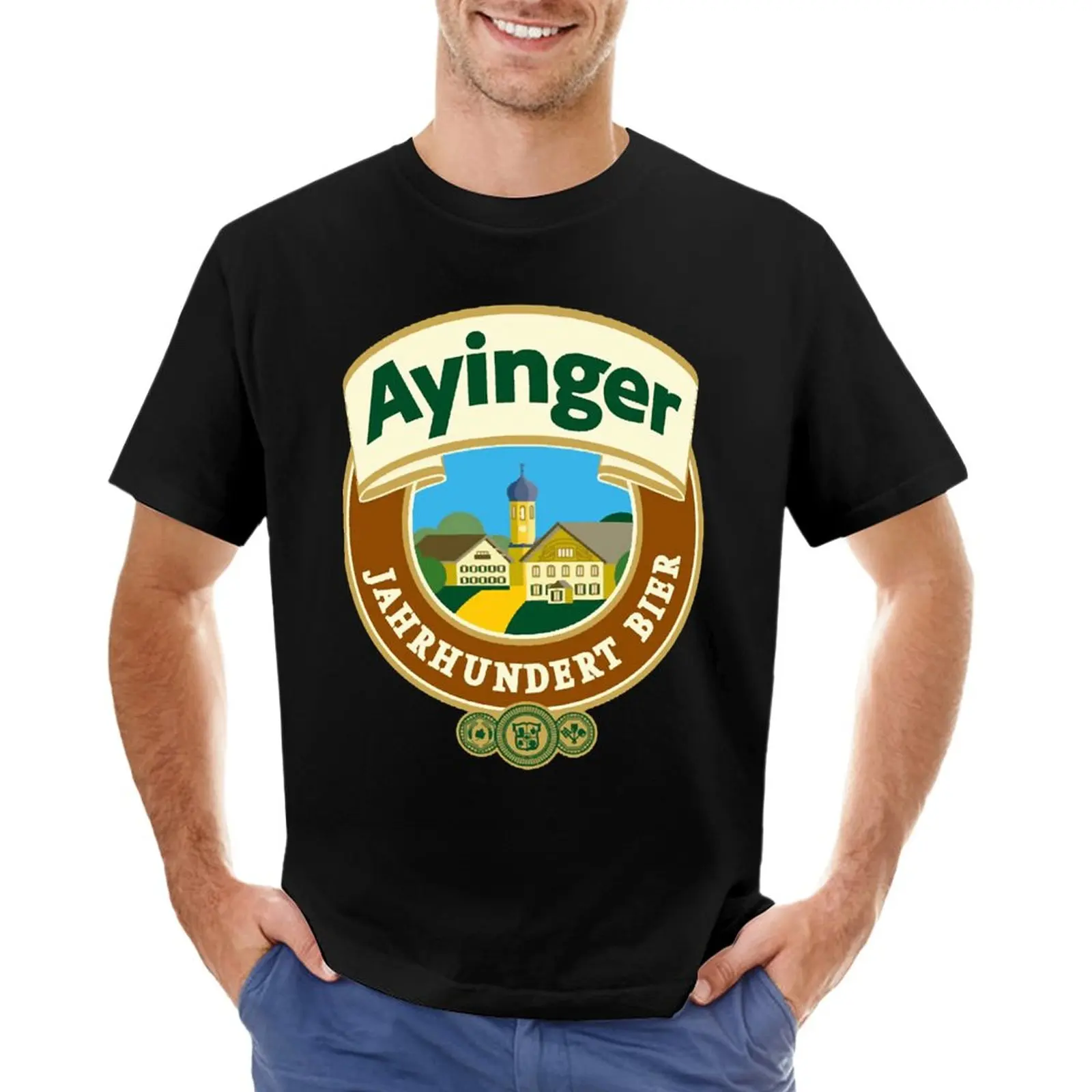 

Ayinger Jahrhundert Bier T-Shirt customs customizeds sports fans mens t shirts pack