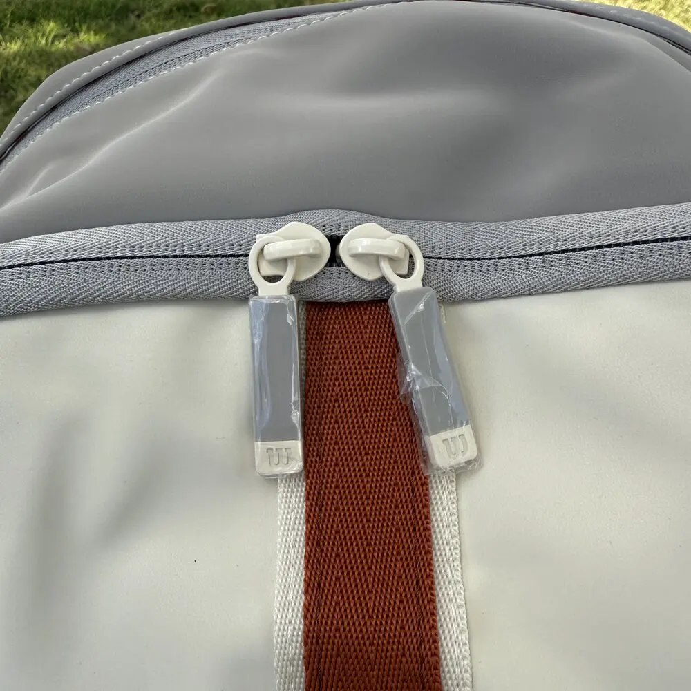 2025 Wilson 2PK Tour Roland Garros Rucksack Vintage Raket Tenis Ransel Raket Tenis Tas Aksesoris Tas untuk Pria dan Wanita