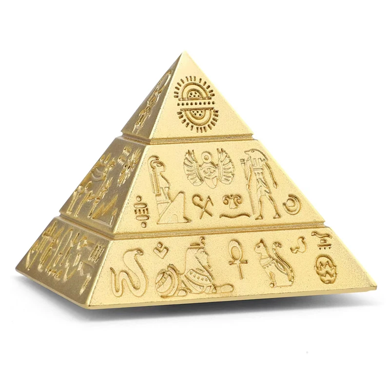 Pyramid Fidget Spinner Metalowe bączki dla dorosłych Śmieszne biurko Gadżety antystresowe do biura Unikalne prezenty