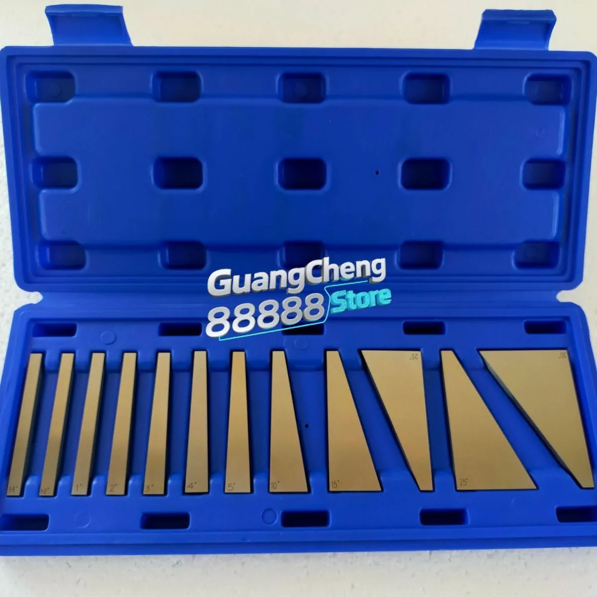 12 pieces angle block, milling machine inclination pad, precision machine tool adjustment angle block, inclination measuring