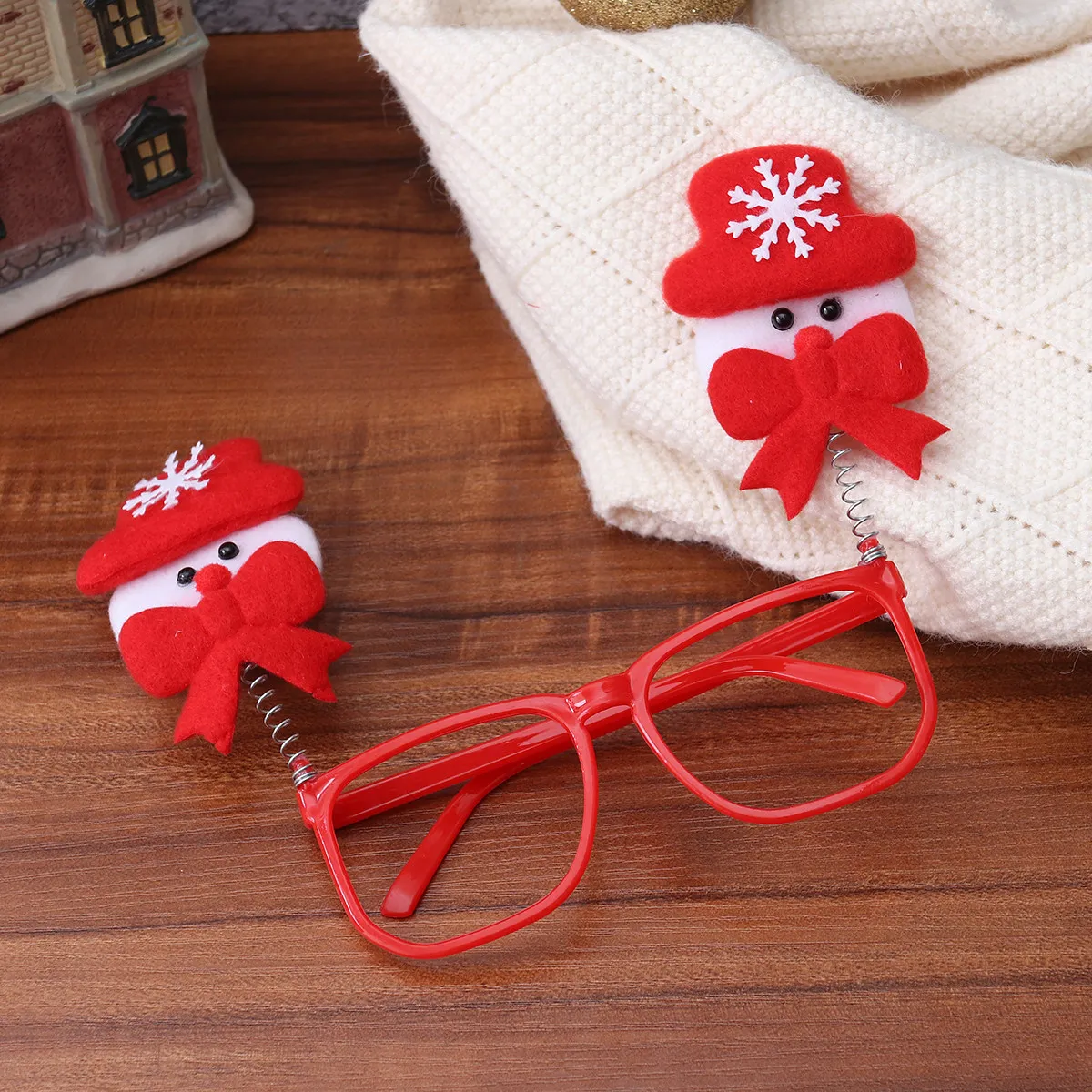 6 unidades de gafas navideñas, recuerdos para fiestas, accesorios divertidos para fotos, complementos para disfraces, ideales para cumpleaños, fiestas de disfraces, carnavales y eventos de cosplay.