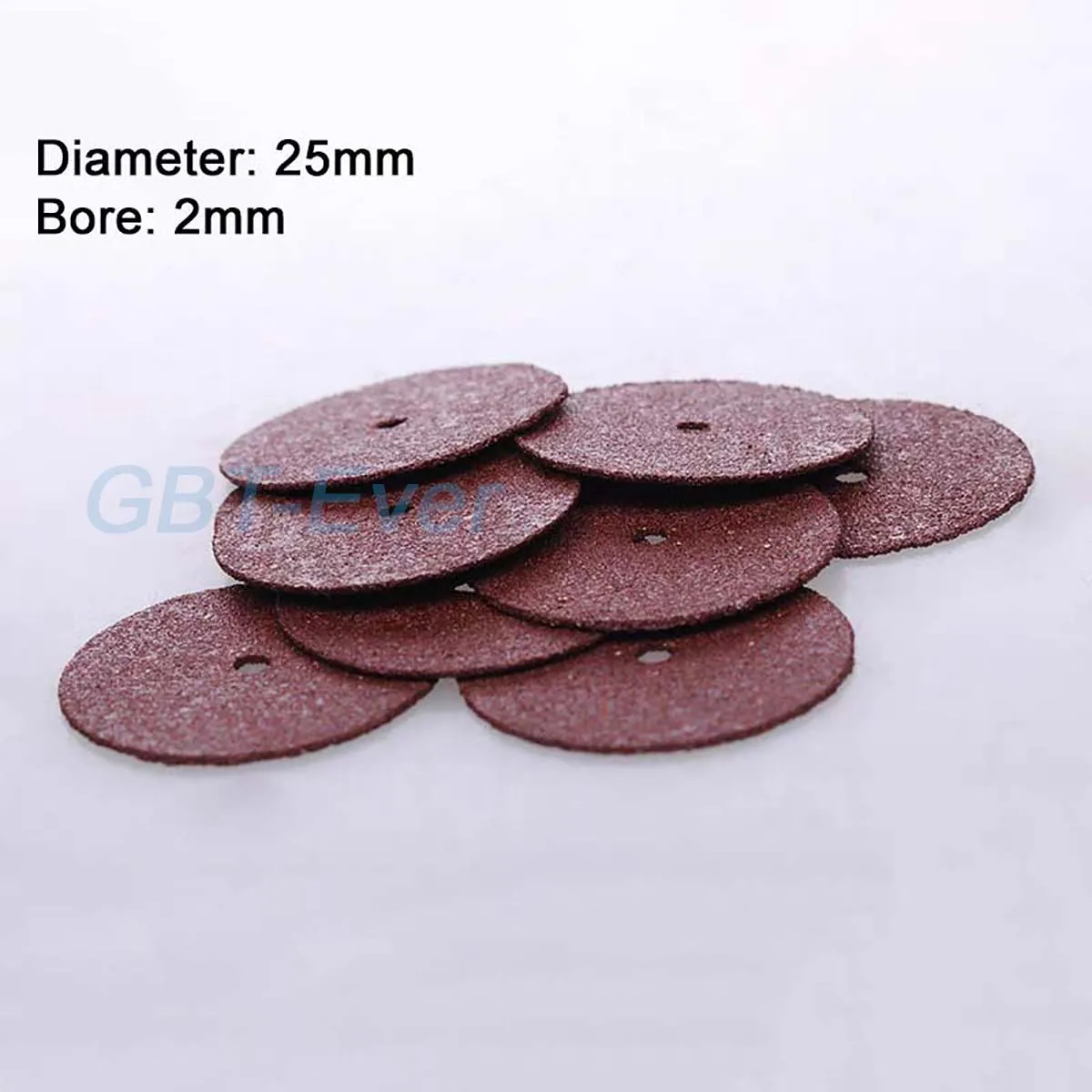 

10Pcs Resin Cutting Blades Diameter 25mm Bore 2mm Electric Grinding Accessories Consumables Thickness 0.6mm