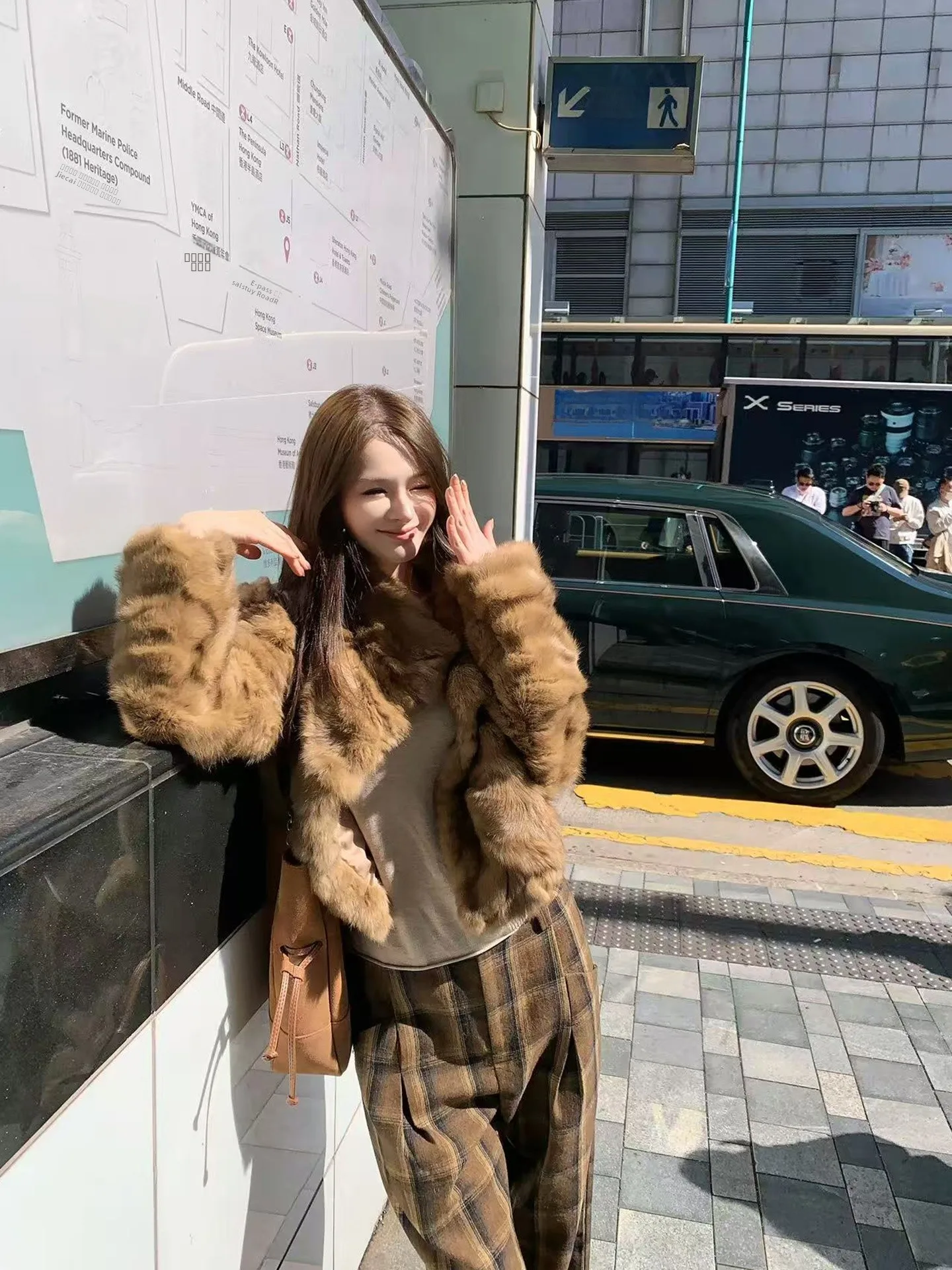 Tagkita 冬新作ソフトプラッシュレディースコート長袖暖かいスタイリッシュな痩身ファッショナブルなレザージャケットカジュアルスタイルショート丈