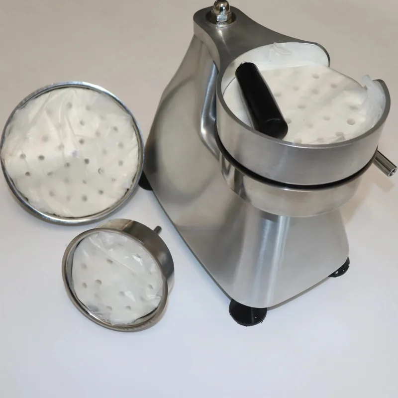 3 in 1 Hamburger Machine Manual Beef Patty Machine, Hamburger Patty Forming Machine, Commercial Flatbread Press 100/130/150mm