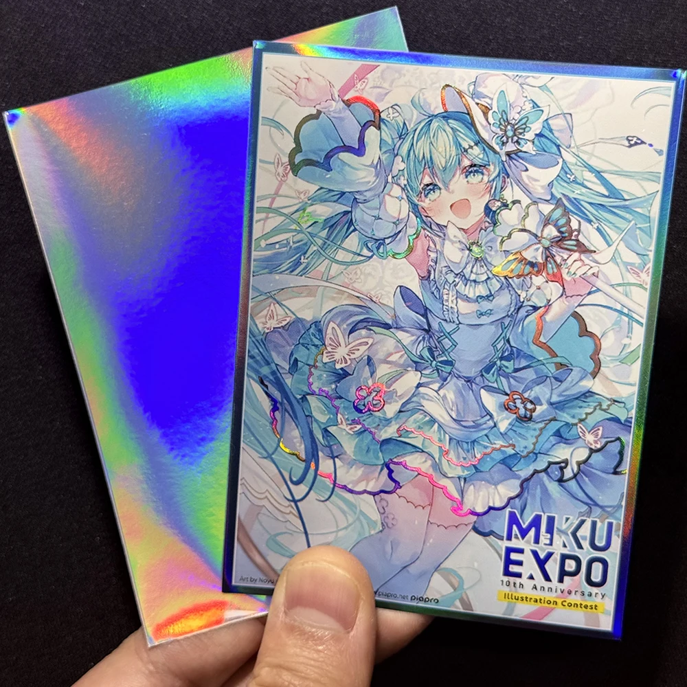 miku expo card sleeves Amazon.com: Ultra PRO - 10th Anniversary Hatsune Miku 100ct Deck Protector  Sleeves - Stream main image 1