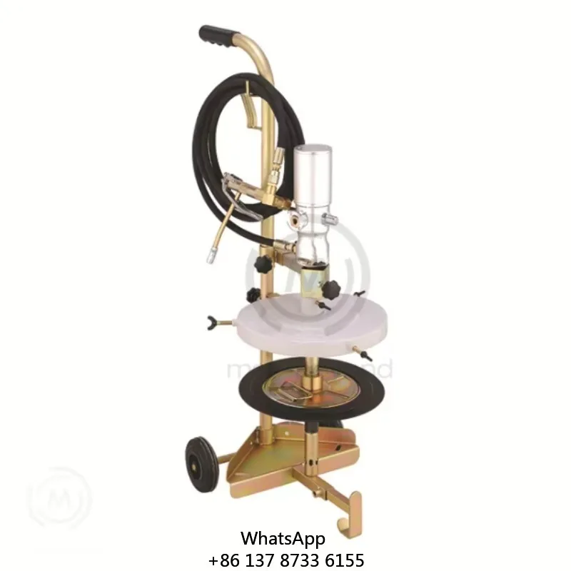 

Mobile Pneumatic Grease Filling Kit Manual Grease Oil Transfer Unit Pneumatic Barrel Pump