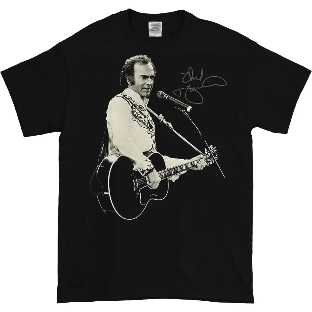 

New! Neil Diamond signature T-shirt Tee Unisex Men Women Full Size S to 5XL