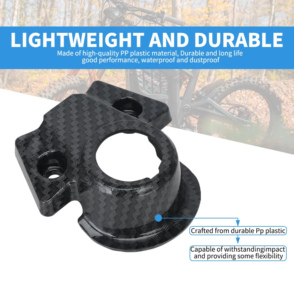 Central Control Decorative Cover Motorcycle Accessories Carbon Fiber Pattern Protect For Talaria Sting MX3 MX4 MX5 Electric Bike
