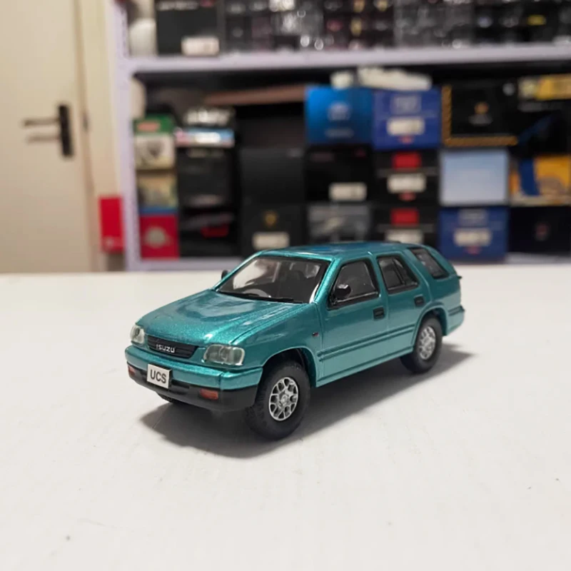 

Масштабная модель автомобиля Wizard MU Rodeo SUV из литого сплава 1:43, готовый продукт, имитационная игрушка, коллекционный подарок, статическая модель для демонстрации