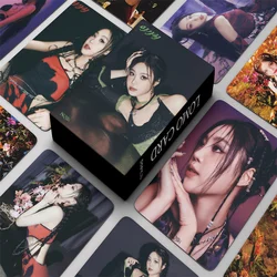 55pcs/set KPOP Seo Soo Jin SUSU Album LOMO Card SOOJIN Small Card AGASSY GIDLE Gift Postcard Photo Card