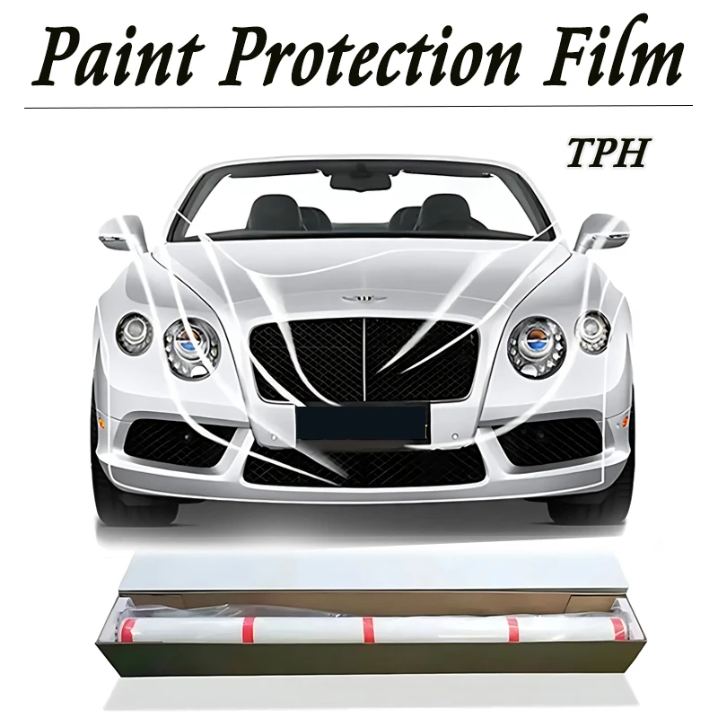 

152cmx15m roll PPF transparent car paint protection car clothing film body wrap protection TPH car car coating anti-scratch