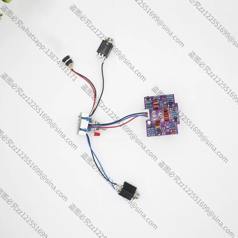 Suitable for Diy Handmade Electric Guitar Effects Pi9 Duplicate Fuzzy Monolithic Effects Circuit Board