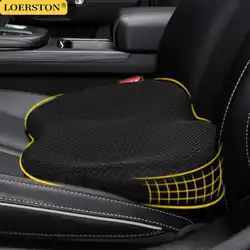 2 In 1 Multifunctional Car Seat Cushion Universal Memory Lumbar Pillow Support Driver Breathable Relief Comfort Chair Car Seat