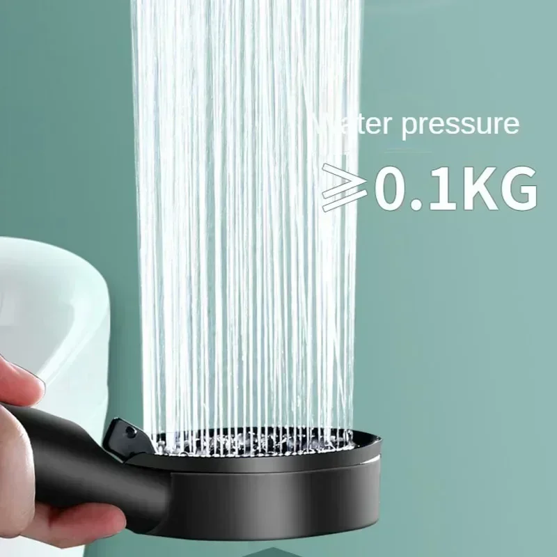 Shower Head  5 Modes  Adjustable High Pressure Water Saving Shower Head Bathroom Accessories Massage Showerhead Spray Nozzle
