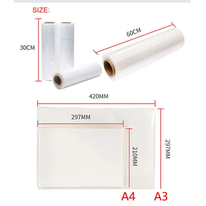 Imagem -05 - Fcolor Hot Peeling Dtf Pet Film Roll 60cm x 100m Pet Film Direct Transfer para T-shirt Vestuário Impressão Heat Transfer Film