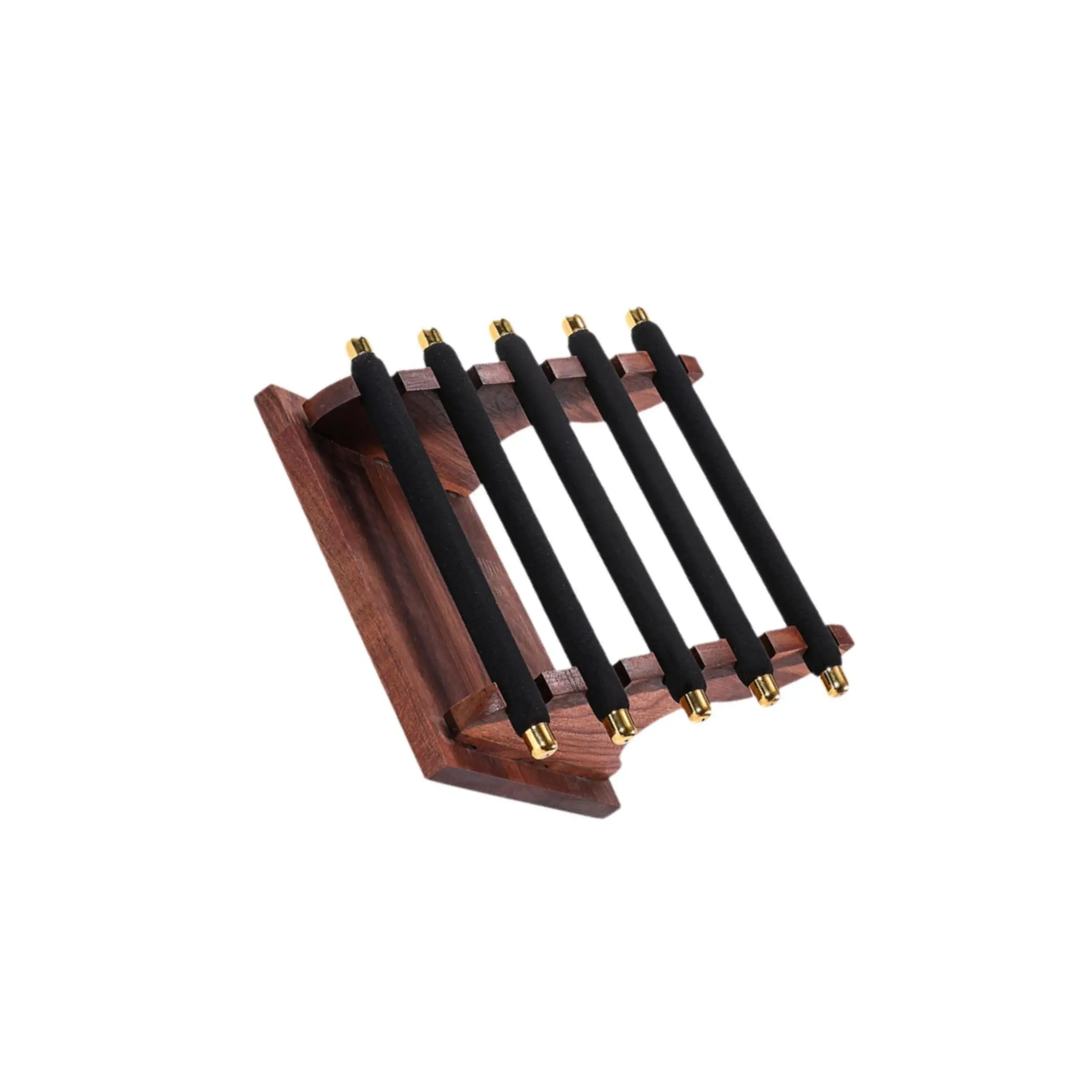 

Rings Display Stand Jewelry Organizer for Dresng Table Countertop Tabletop Black 22x10.5x9.5cm