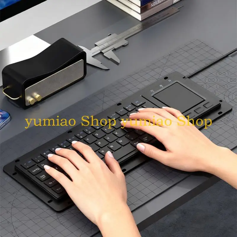 587B 64Key Touchpads Integrated Waterproof Keyboards Supporting 11 Gestures for Industrial Applications Compatibility