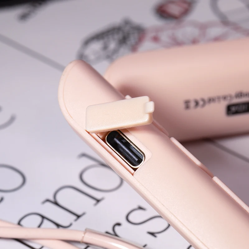 جهاز استقبال Whizzer OF-WM1 اللاسلكي بشريط حول الرقبة لهواتف 2pin 0.78 مم يدعم الميكروفون والتحكم في مستوى الصوت وبطارية طويلة 40 ساعة #5