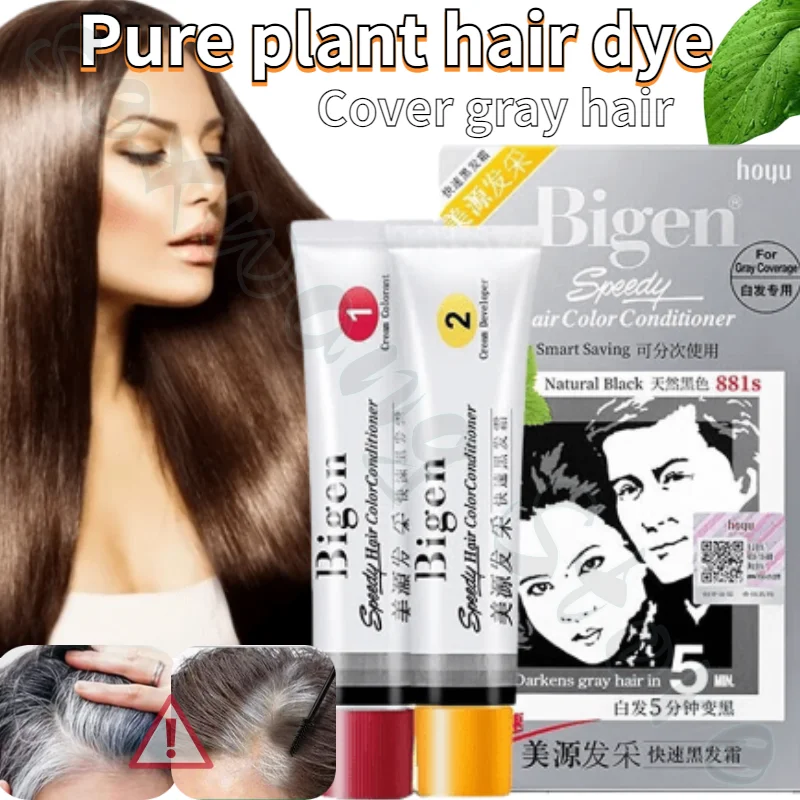 

Beacon Beauty Source Hair Dye Plant-Based Pure Natural Mild and Non-irritating Hair Color Cream Does Not Stick to the Scalp