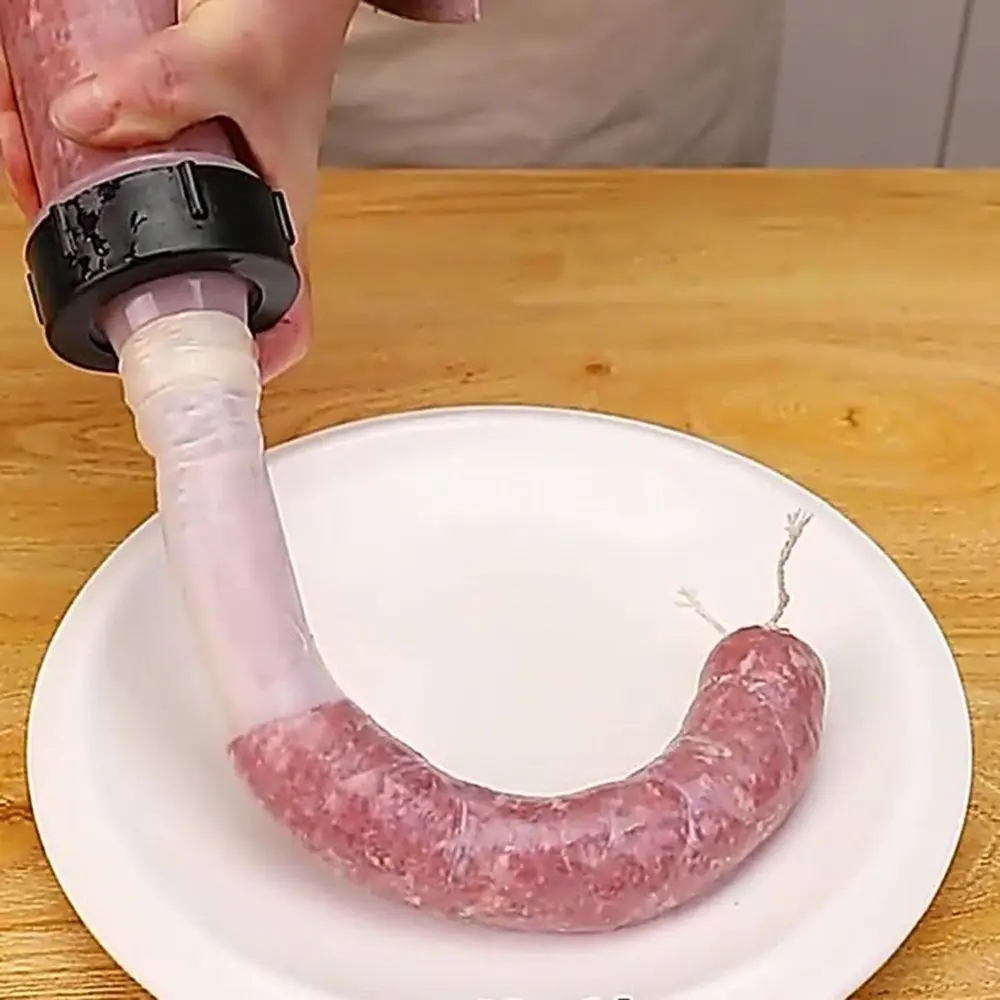 Manual Sausage Maker Sausage Stuffer Machine Meat Syringe Homemade Sausage Filler Tool