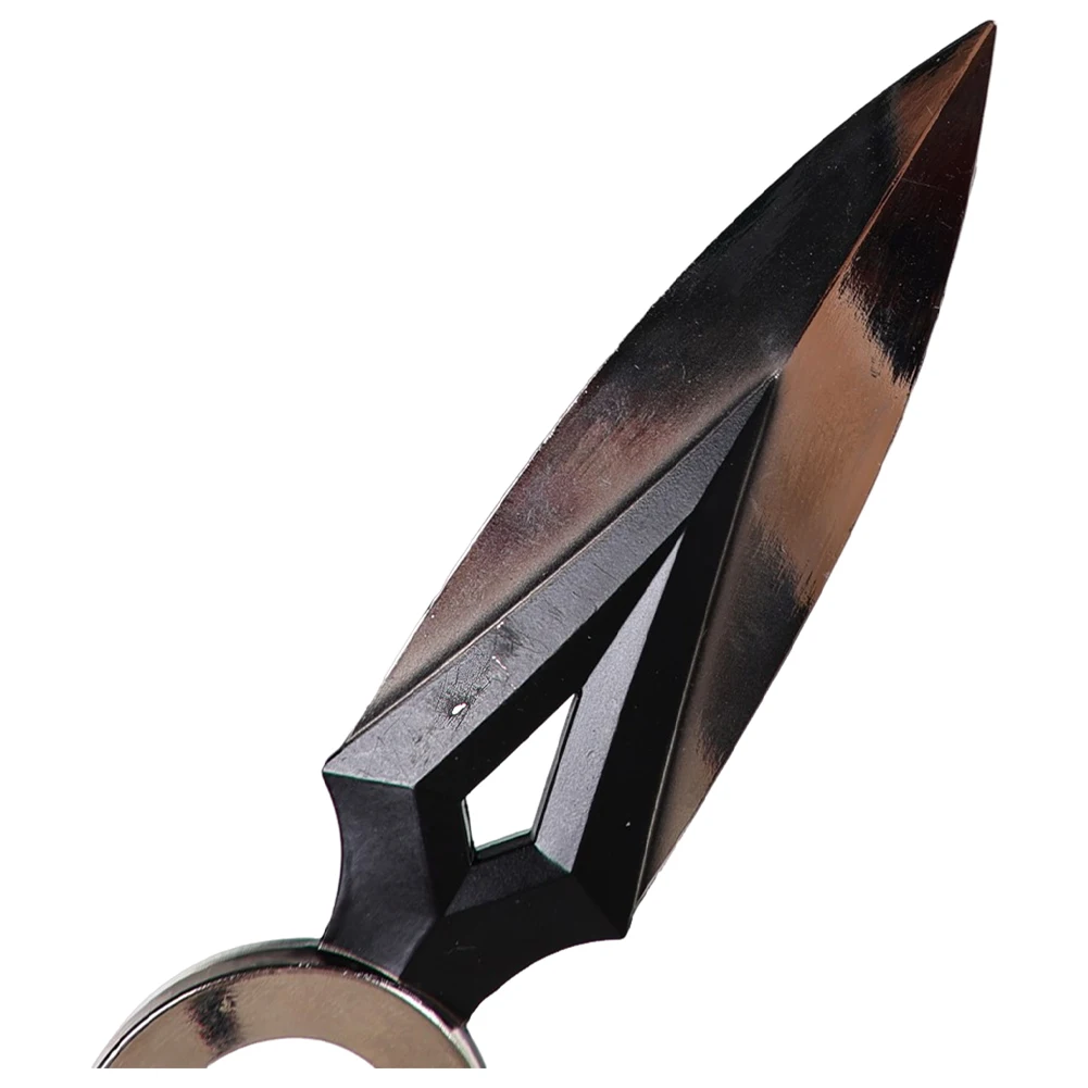 Valorant Jett Kunai Cosplay Prop Costume Accessory Replica Throwing Knife Toy With Leather Sheath Weapons Halloween Carnival - view 3