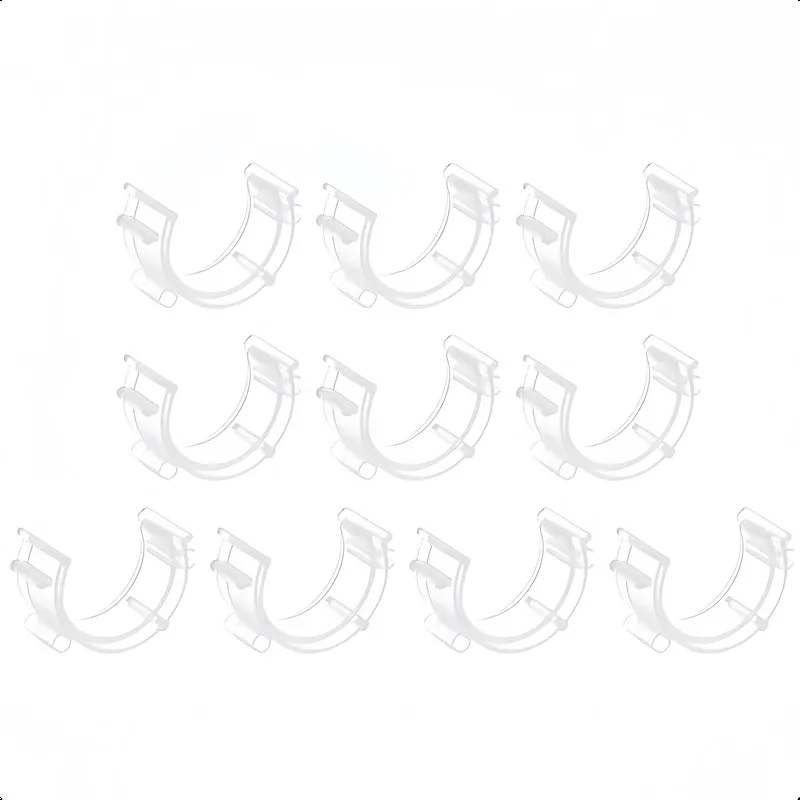 35 pcs Bobbin Clips, Prevents Bobbin Unwinding, Sewing Machine Use Thread Organizing, Transparent Material