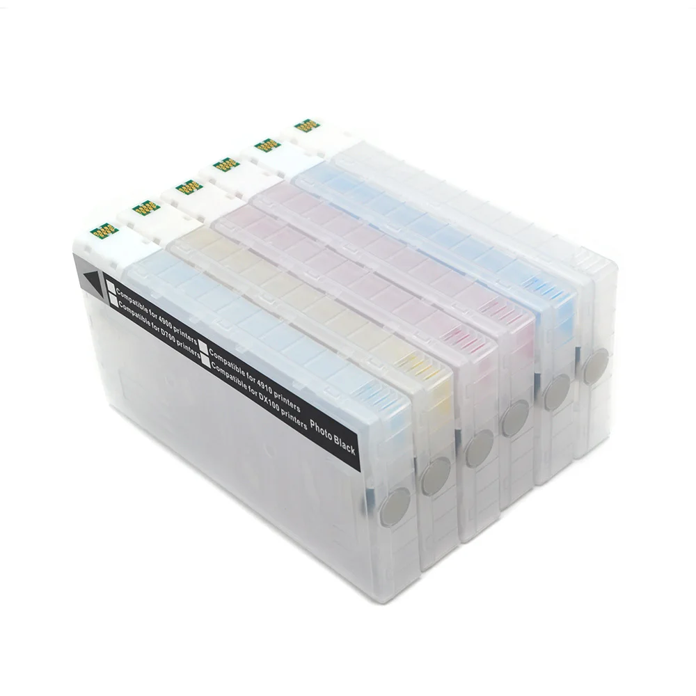 Cartucho de tinta recargable T7821-T7826 con Chip para impresora Epson SureColor D700 200 ML/PC