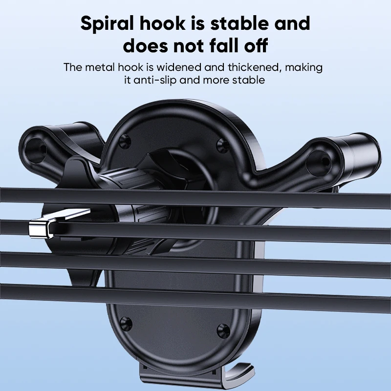 Rotating Car Phone Holder, Foldable Design with Suction Cup Dashboard Mount - Durable Aluminum Holder All Vehicles