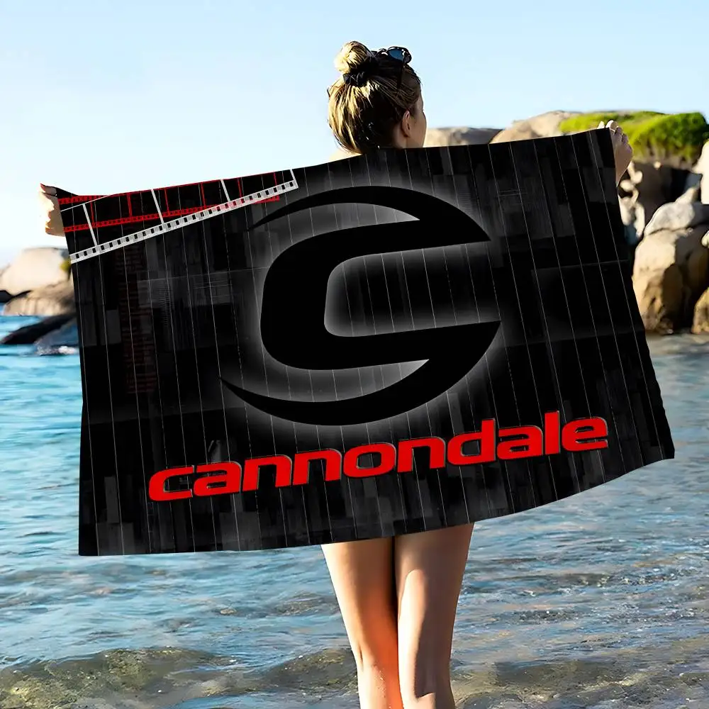 C-Cannondales Beach Towel Colorful Bath Towels for Girl Microfiber Quick Dry Custom Sand Free Beach Yoga Spa Gym Pool